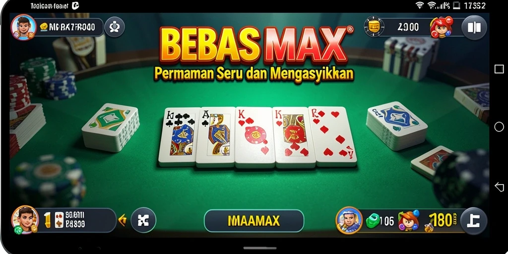 Tampilan utama gameplay BEBASMAX yang menegangkan dan seru.
