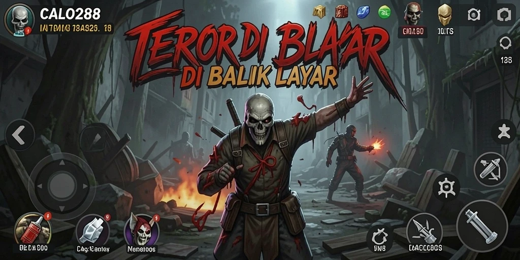 Screenshot CALO288 menampilkan suasana gameplay yang menegangkan.