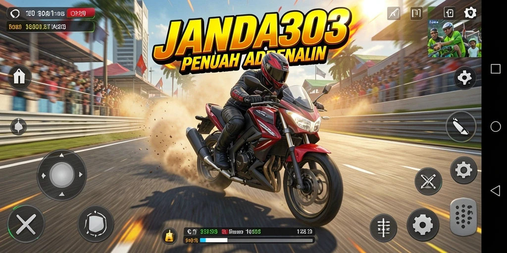 Gameplay seru JANDA303 yang menantang para pemain.
