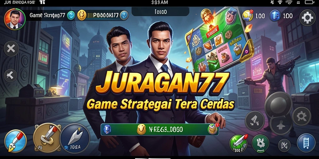 Tampilan gameplay JURAGAN77 yang menegangkan dan strategis.