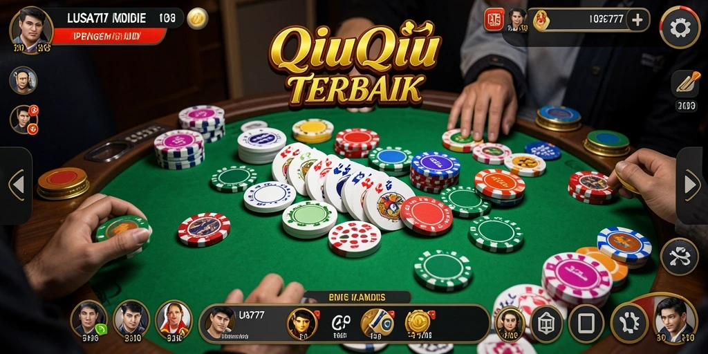 Gameplay QiuQiu yang mengasyikkan dengan grafis menarik di LUSA777.