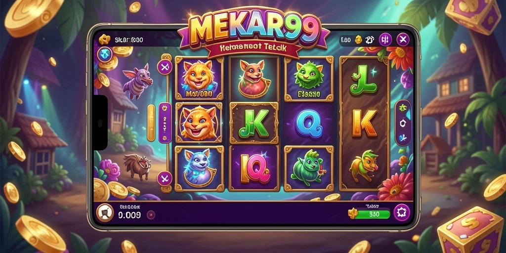 Gameplay Slot MEKAR99 yang menarik dan mengasyikkan.