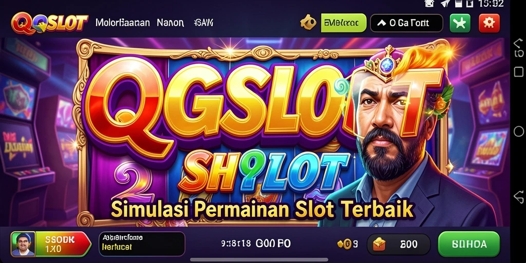 Screenshot QQSLOT menampilkan grafis permainan slot yang mengesankan.