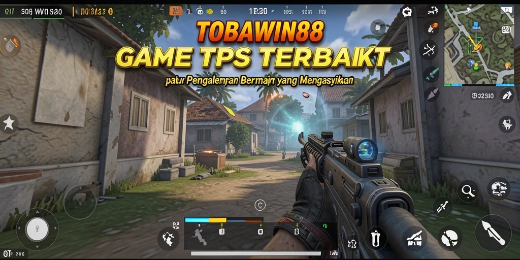 Gameplay TOBAWIN88 yang menegangkan dan seru dalam aksi TPS.